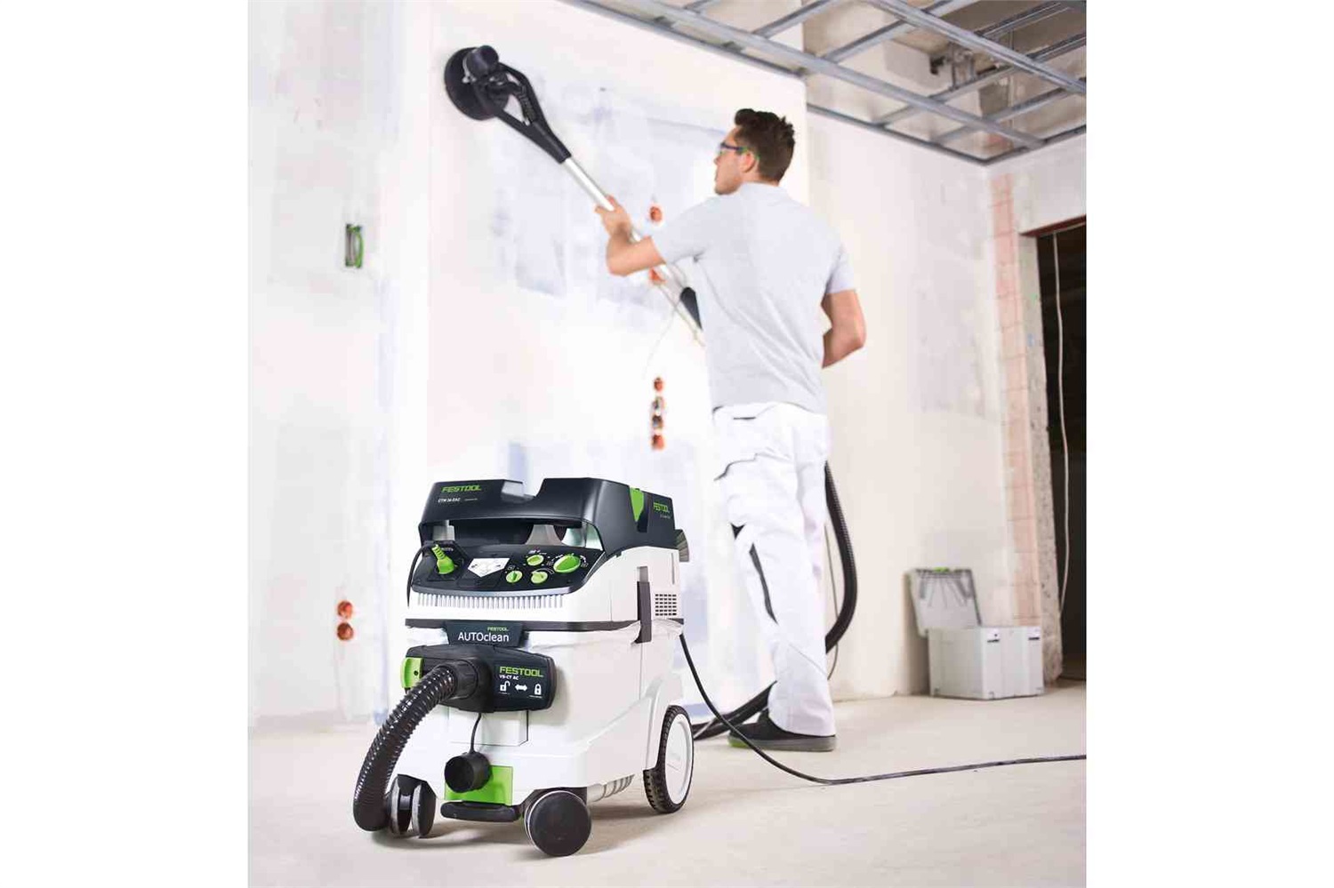 Festool Platorello ST-STF-D215/8-LHS 225-SW - Tampone abrasivo superblando per levigatrice, diametro 215 mm