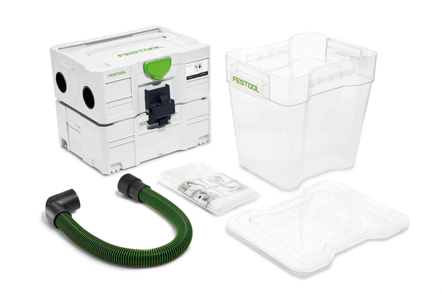 Festool CT-VA-20 Pre-separatore Multicolore - Gestione Polveri Fini, Compatibile con Aspiratori CT 26/36/48