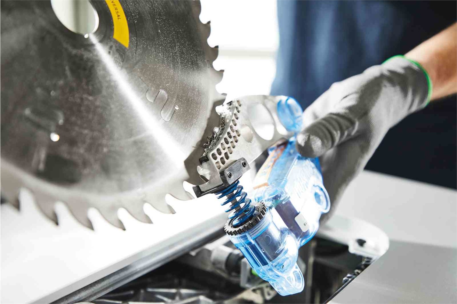 Festool Cartuccia KT-TKS 80 - Cambio rapido, tecnologia SawStop-AIM e sicurezza avanzata