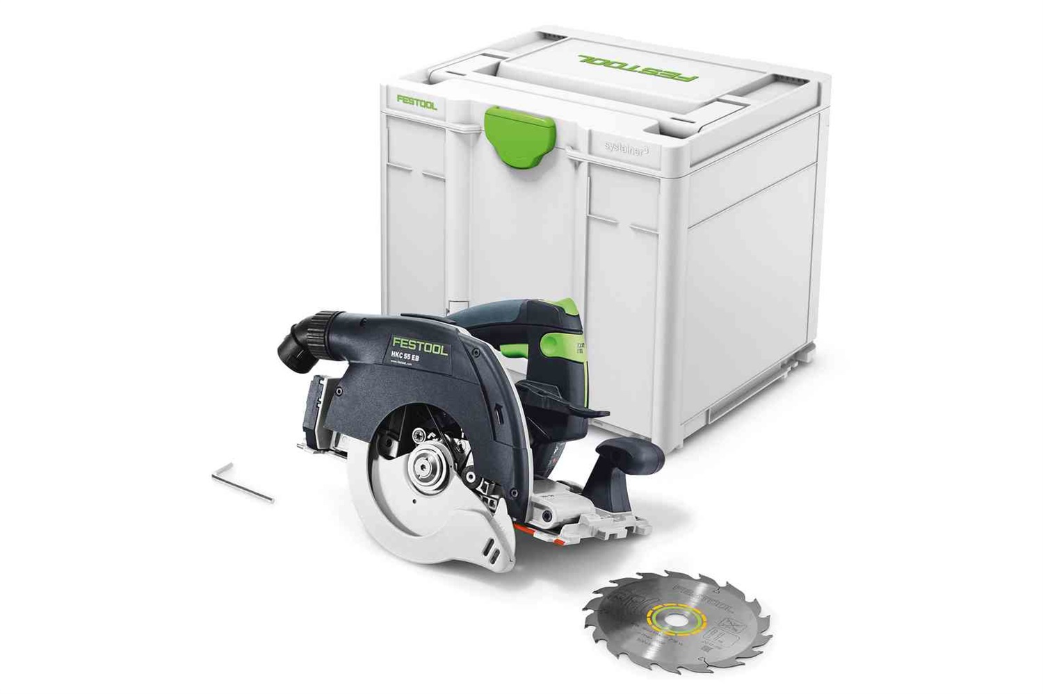 Festool HKC 55 EB-Basic - Sega circolare a batteria 18V con motore EC-TEC senza carboncini