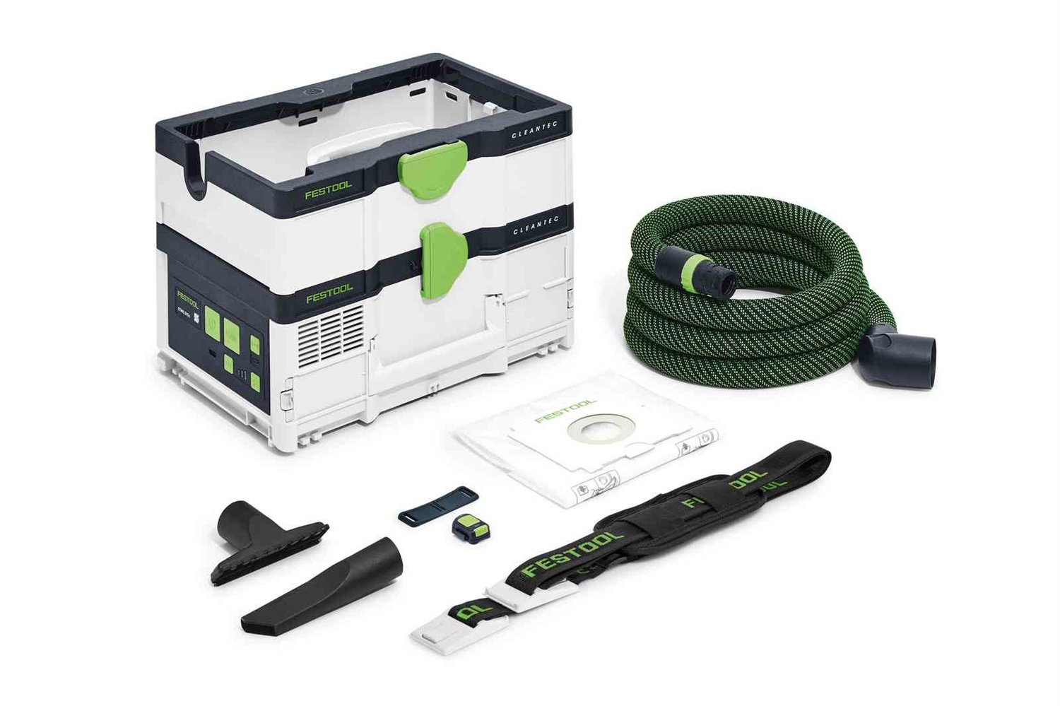 Festool CLEANTEC CTLC SYS I-Basic - Aspiratore mobile a batteria 4,5 L con Bluetooth®
