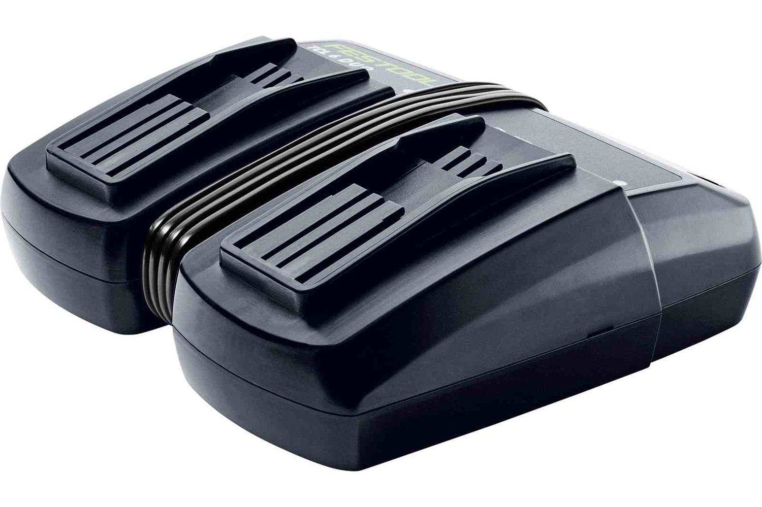 Festool TCL 6 DUO Caricatore per batteria 18V 2x6Ah - Carica rapida e simultanea per tutte le batterie
