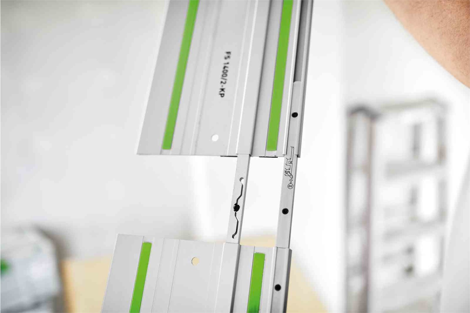 Festool FSV/2 Raccordo di Giunzione per Guide - Connessione Stabile e Autoallineante