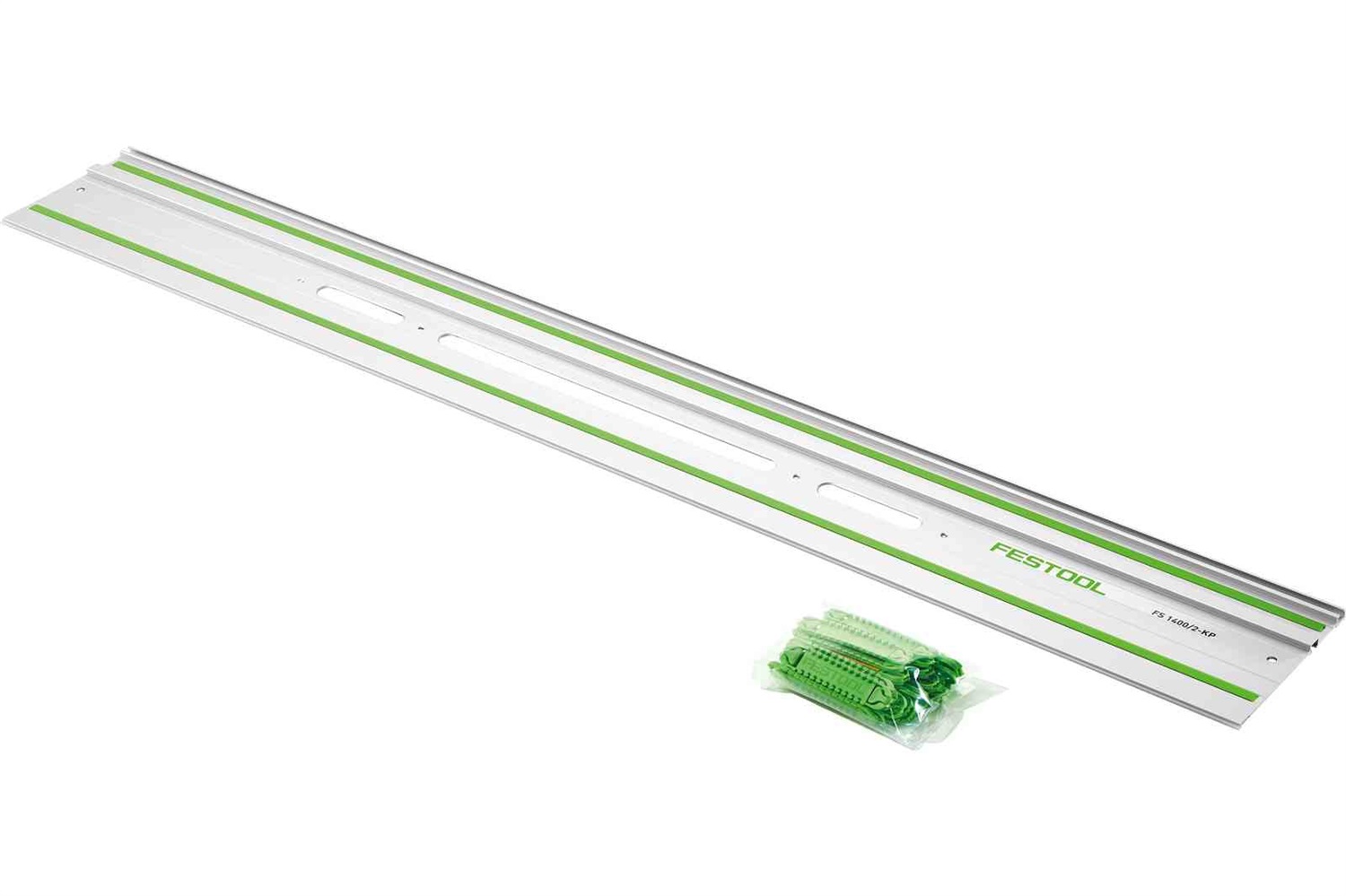 Festool FS 1400/2-KP Binario di guida 1400 mm Grigio con cuscinetti adesivi