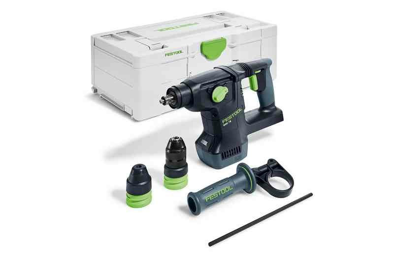 Festool KHC 18 EB-Basic Martello Combinato a Batteria con Funzioni SDS-PLUS e Motore Brushless