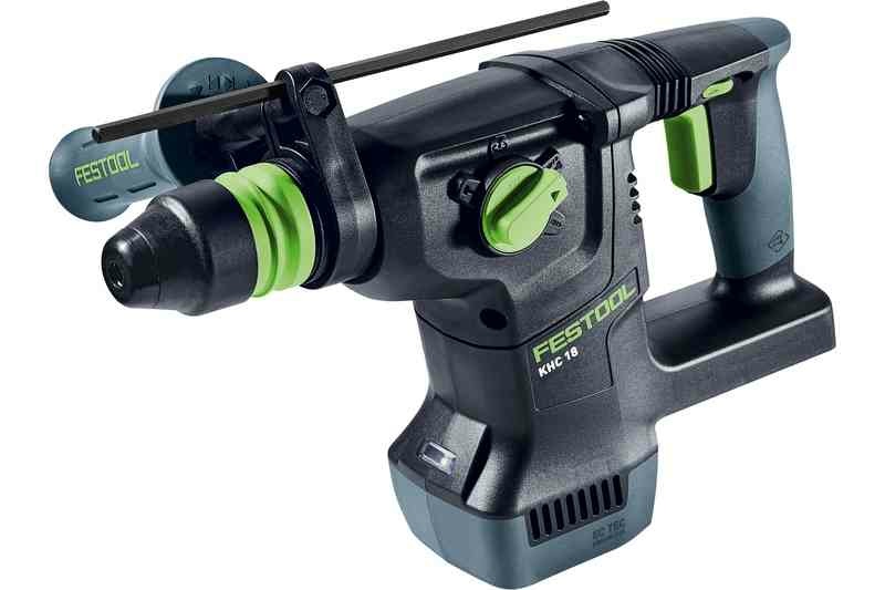 Festool KHC 18 EB-Basic Martello Combinato a Batteria con Funzioni SDS-PLUS e Motore Brushless
