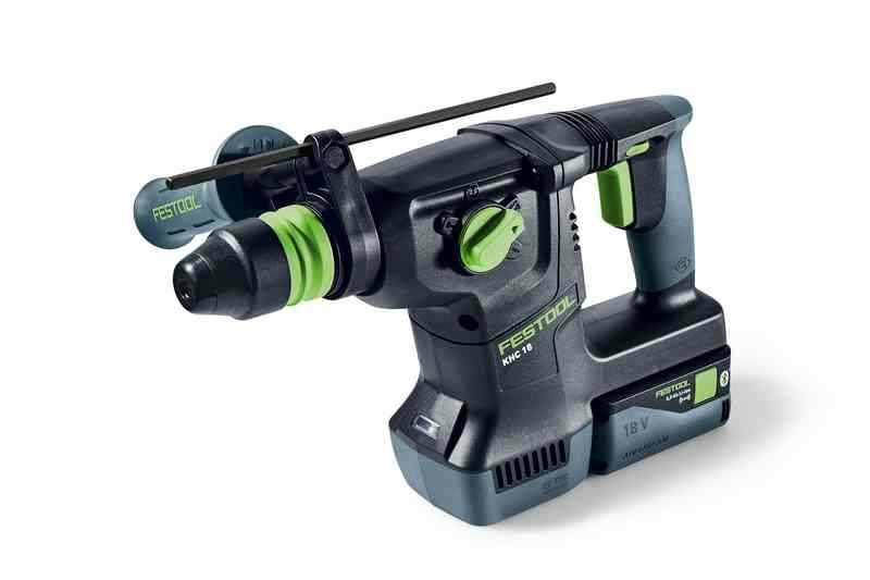 Festool KHC 18 5,0 EBI-Plus Martello Combinato a Batteria con Funzione SDS-Plus e Motore Brushless