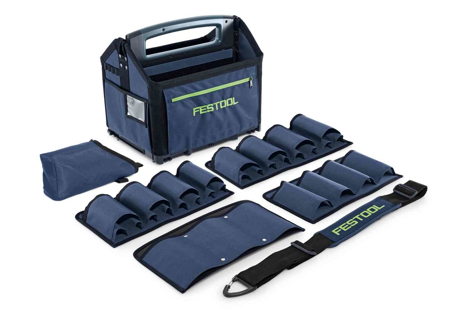 Festool Systainer³ SYS3 T-BAG M - ToolBag in Tessile, Capacità 20 kg, Flessibile e Organizzata