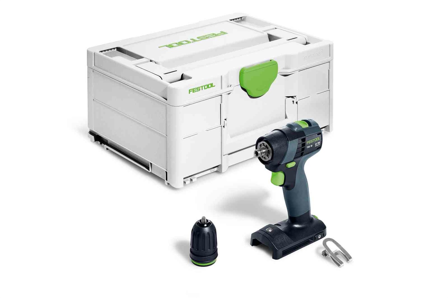 Festool Trapano Avvitatore a Batteria TXS 18-Basic 18V, 1600 Giri/min, Ergonomico e Compatto