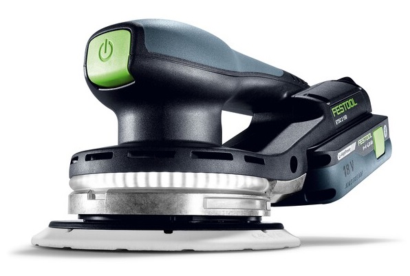 Festool ETSC 2 150 4,0 I-Plus Levigatrice Orbitale a Batteria con Luce LED, 150 mm, 10000 Giri/min, Ergonomica e Basse Vibrazioni