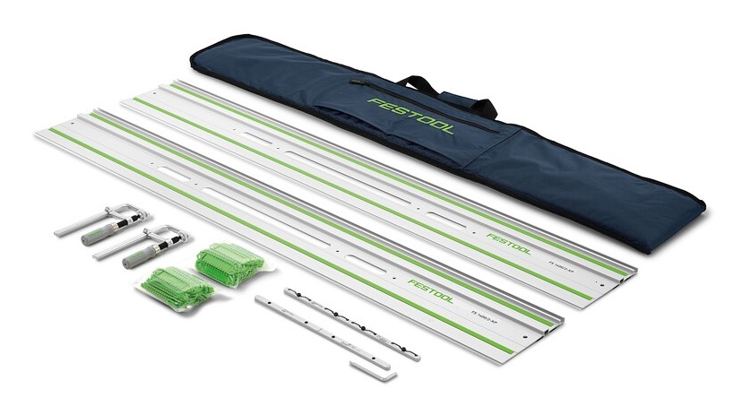 Festool Binari di guida FS 1400/2-KP-Set - Tagli dritti e precisi, compatto e facile da trasportare