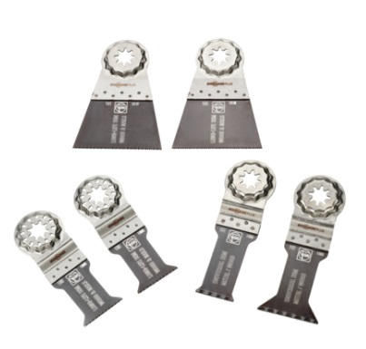 FEIN Set di lame Best of E-Cut StarlockPlus per legno e metallo - 6 pezzi