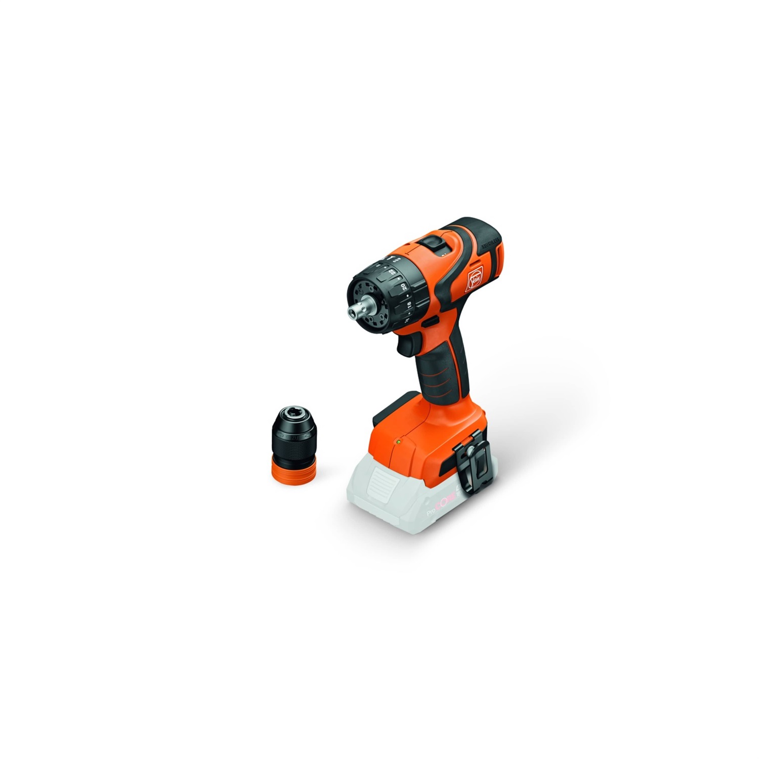 FEIN Trapano Avvitatore a Percussione ASB 18 Q AS - 2 Velocità, Motore Brushless, Attacco QuickIN, Forature fino a 13 mm