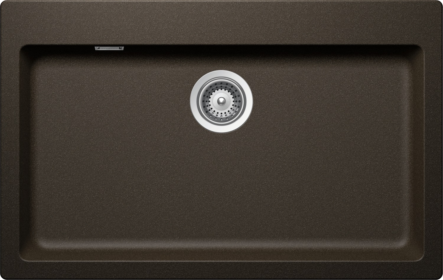 Schock Signus N100XL Lavello 1 Vasca Sopratop/Sottotop 79 x 50 cm in Cristadur® Premium Bronze