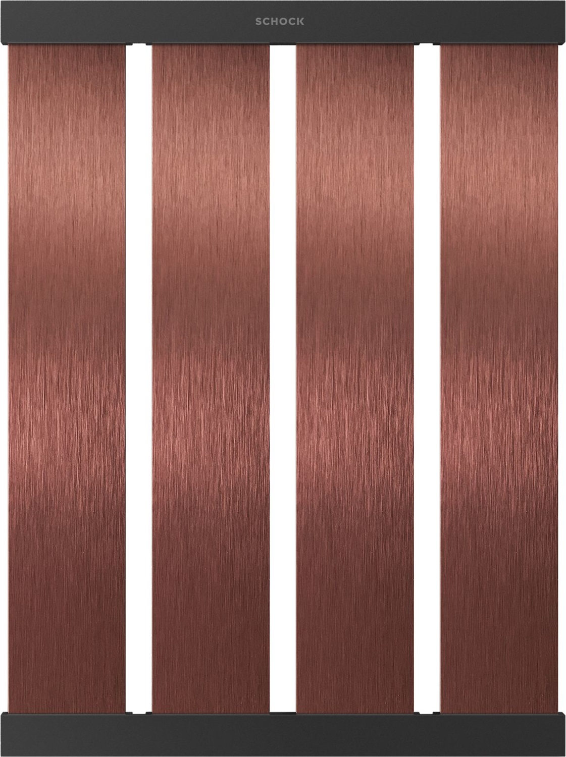 Schock Colatoio Lamellare Ripieghevole in Alluminio Copper - Rame 336 x 480 mm - Modello 629725COP