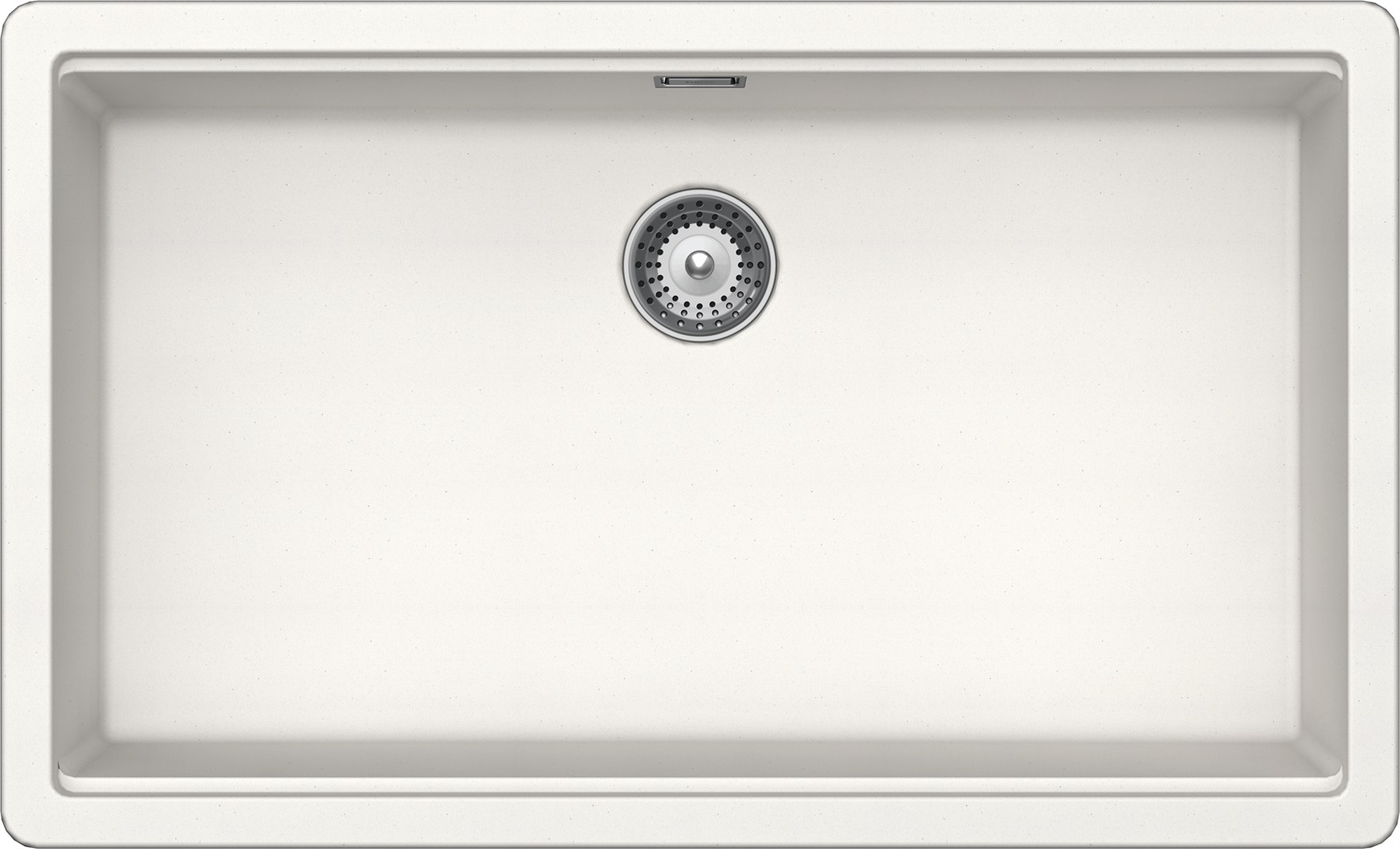 Schock Galaxy N100XL Lavello ad Incasso Rettangolare 1 Vasca in Cristadur® Premium Bianco Puro 750x456 mm