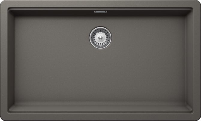 Schock Galaxy N100XLU Lavello Sottotop 1 Vasca 724 x 430 mm in Cristadur® Premium Silverstone