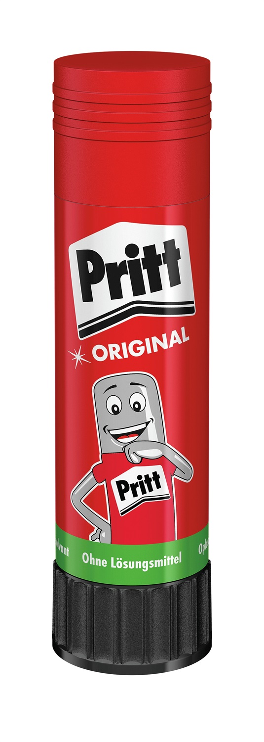 Pritt Colla Stick 43 g Bianco - Senza Solventi, Realizzata con Materiali Naturali