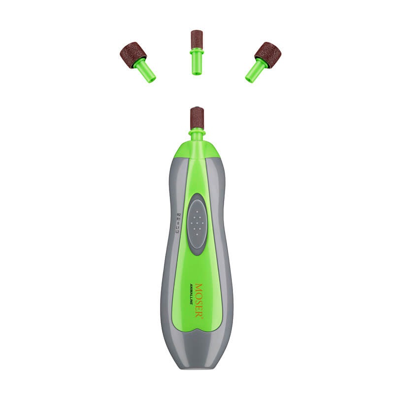 Moser Lima per Unghie Elettrica 2302-0050 - Potente, Leggera e Silenziosa con Luce Integrata