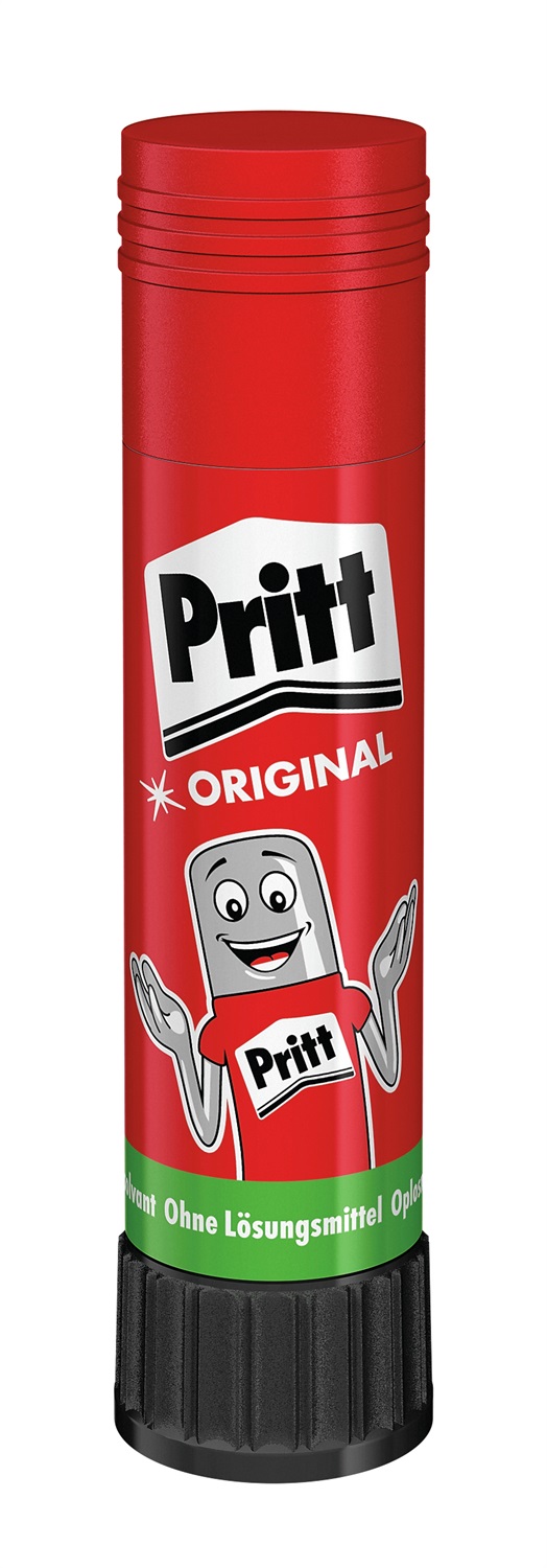 Pritt Colla Stick 11 g Bianco - Adesivo da Cancelleria Senza Solventi per Carta, Cartoncino e Foto