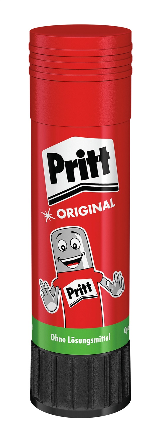 Pritt Colla Stick 22g - Adesivo senza solventi, inodore, ideale per carta e cartoncino, tubetto in plastica riciclata