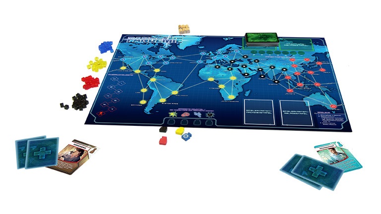 Z-Man Games Pandemic - Gioco da Tavolo Cooperativo Tedesco, Multicolore