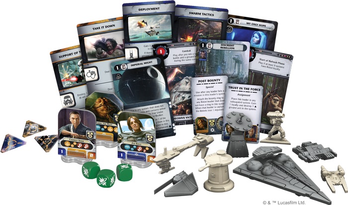 Fantasy Flight Games Star Wars: Ribellione - Aumento dell'Impero | Espansione per 2-4 giocatori | Gioco di esperti | 180 minuti | Età 14