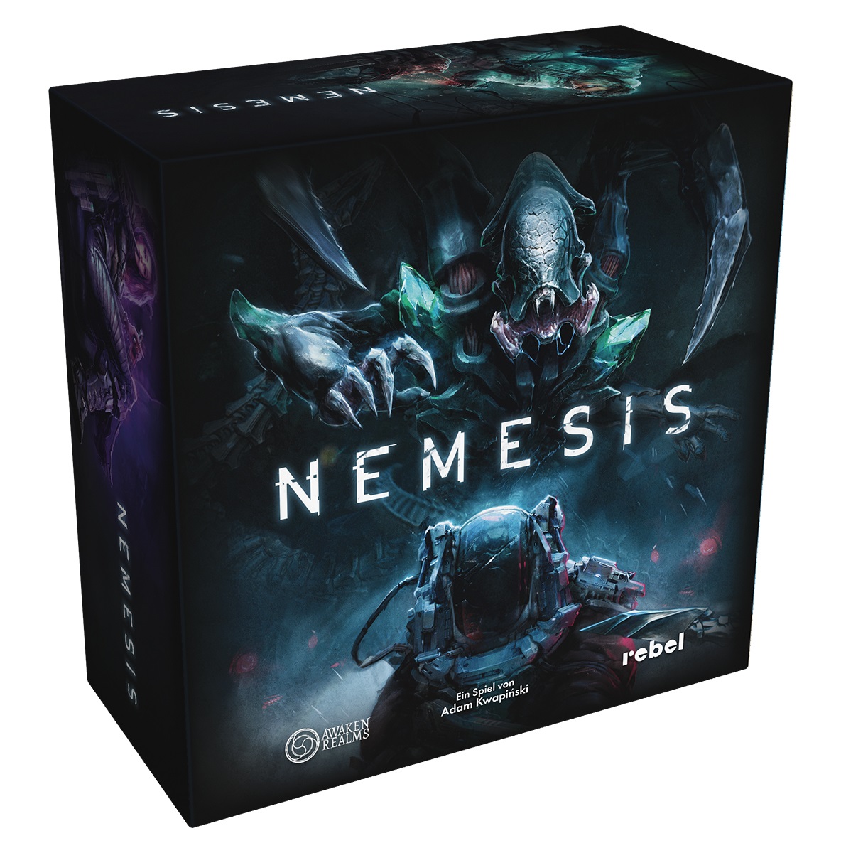 Awaken Realms Nemesis - Gioco da Tavolo Dungeon Crawler, 1-5 Giocatori, 14 Anni, 90 Minuti - Versione Tedesca