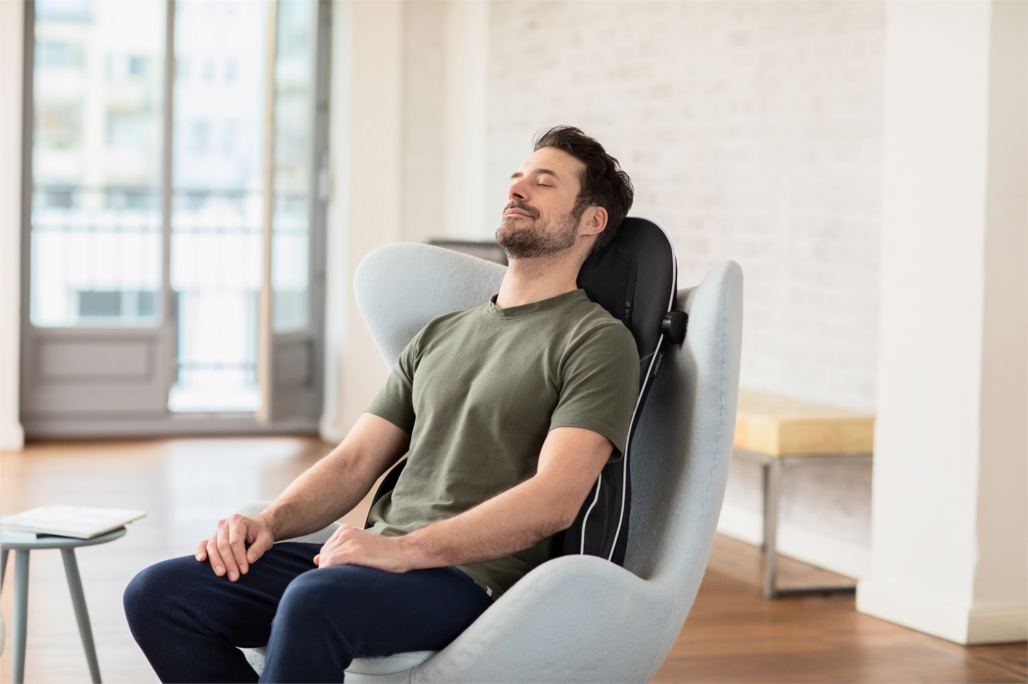 Medisana MC 832 Cuscino Massaggiante Shiatsu con Funzione Calore e Telecomando