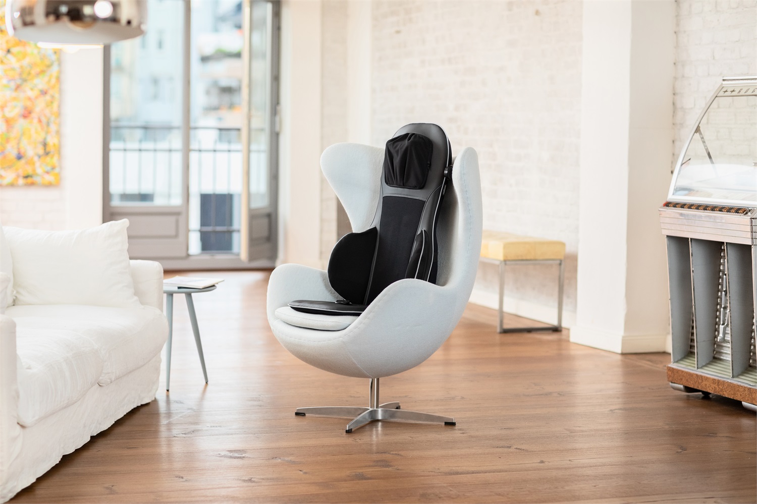 Medisana MC 832 Cuscino Massaggiante Shiatsu con Funzione Calore e Telecomando