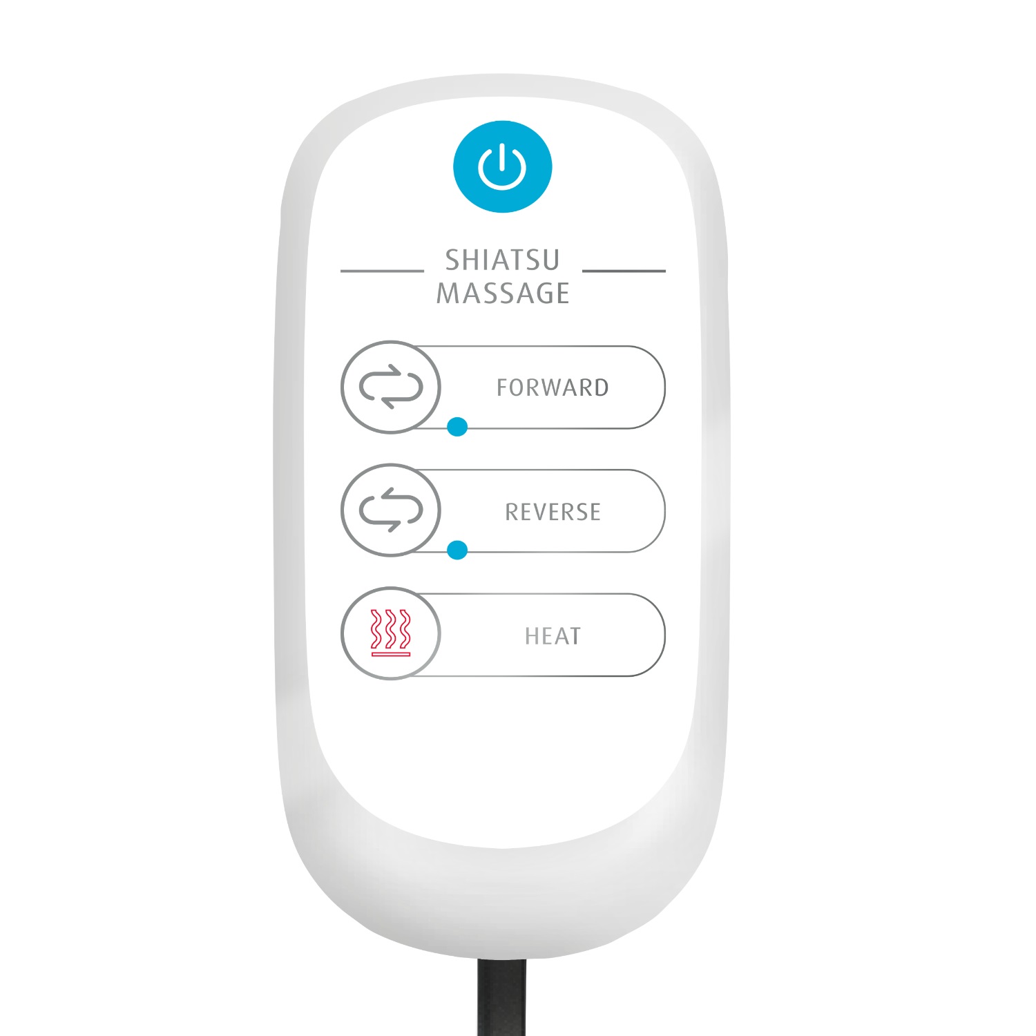 Medisana MCG 800 Gel Cuscino Massaggiante con Funzione di Riscaldamento, Massaggio Shiatsu per Collo, Spalle, Schiena e Gambe, 4 Teste di Massaggio Rotanti e Luce Rossa