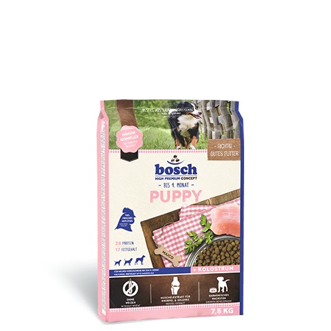 Bosch Puppy Alimento Secco Completo per Cuccioli 7,5 kg - Fino a 4 Mesi