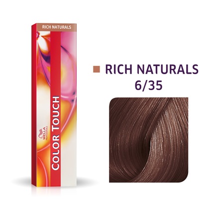 Wella Professionals Color Touch Senza Ammoniaca Colore per Capelli Biondo Scuro Oro Mogano 60 ml - Semipermanente Multi-Sfaccettato