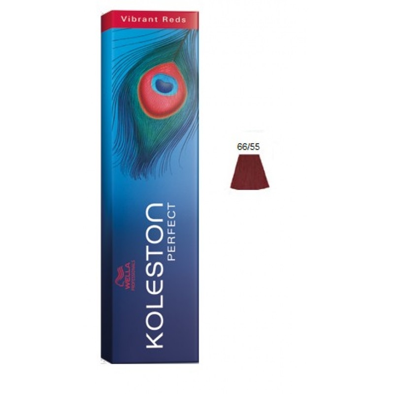 Wella Koleston Perfect 66/55 - Colore Permanente Biondo Scuro Intenso Mogano Intenso 60ml