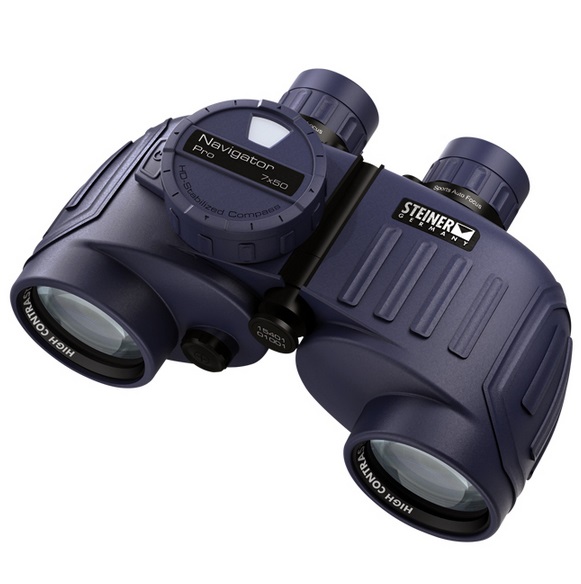 Steiner Navigator Pro 7x50C Binocolo Nautico con Bussola, Impermeabile e Galleggiante