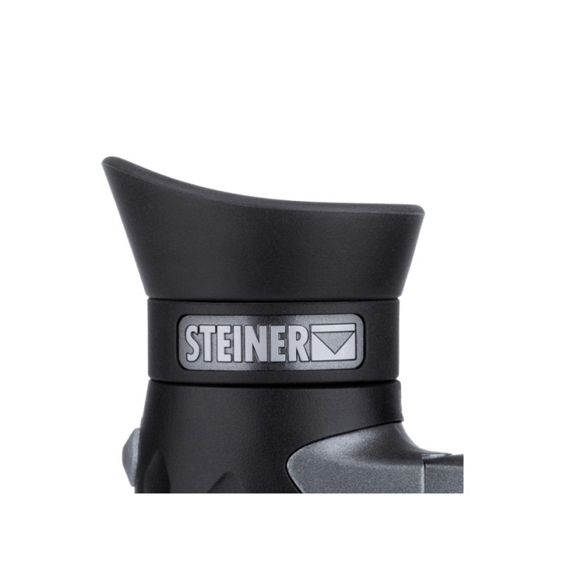 STEINER Binocolo BluHorizons 10x42 - Ottica di qualità tedesca, Nero e Grigio, con tecnologia Autobright e messa a fuoco Fast-Close-Focus