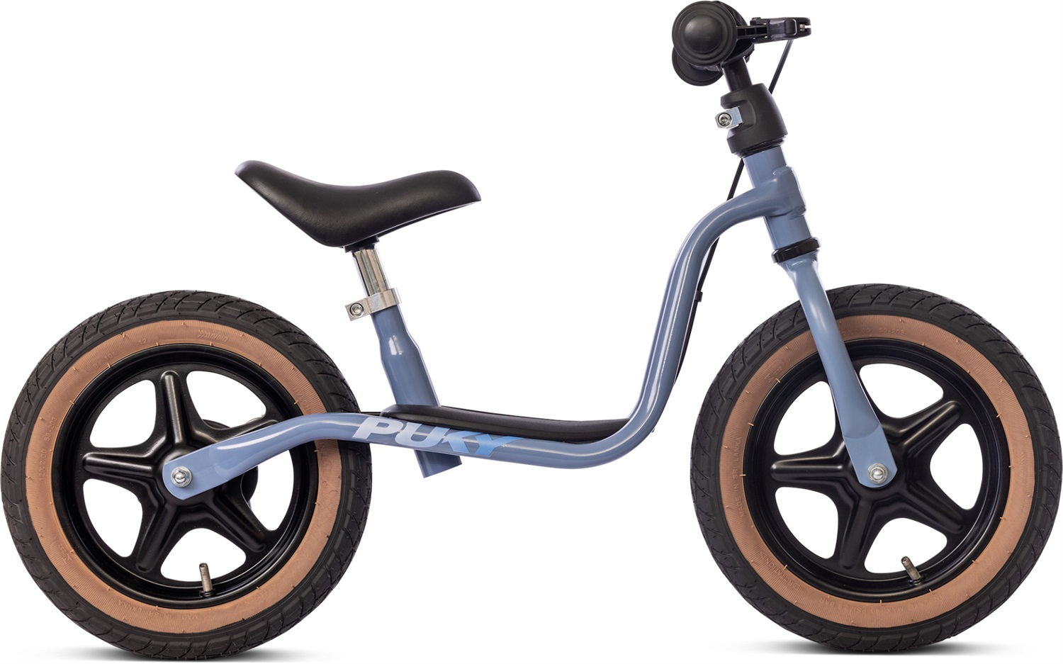PUKY LR 1L BR - Bicicletta senza pedali per bambini dai 2,5 anni con freno a tamburo, design ergonomico e telaio in acciaio
