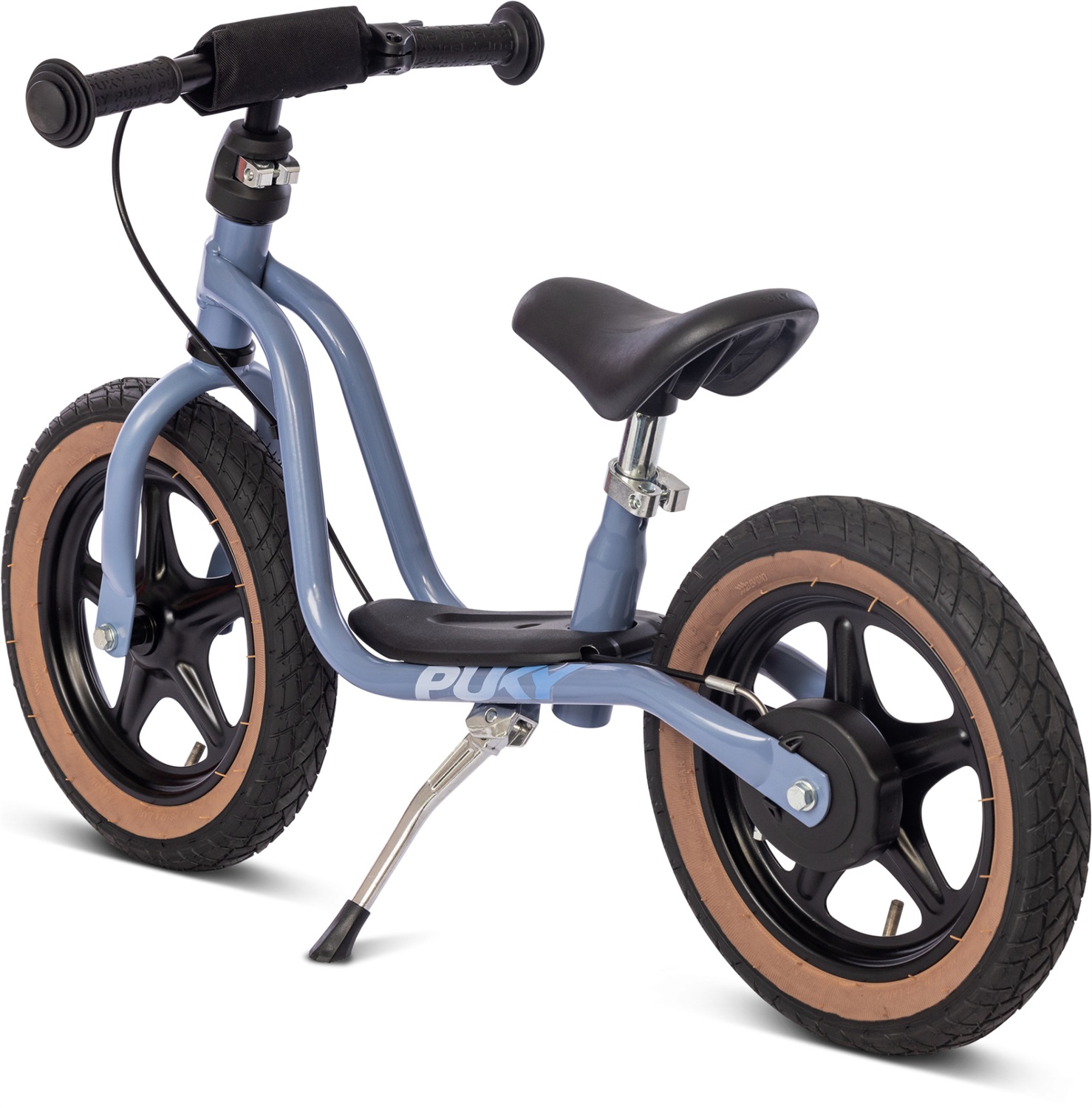 PUKY LR 1L BR - Bicicletta senza pedali per bambini dai 2,5 anni con freno a tamburo, design ergonomico e telaio in acciaio