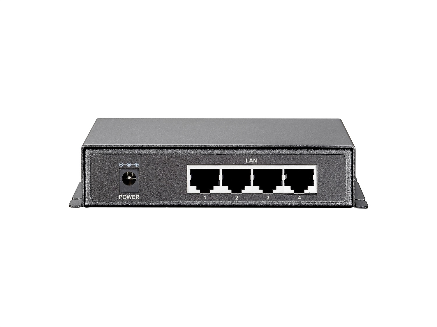 LevelOne GEP-0521 Switch di Rete Non Gestito Gigabit Ethernet (10/100/1000) con 5 Porte RJ-45 e Supporto Power over Ethernet (PoE) - Grigio, 120W