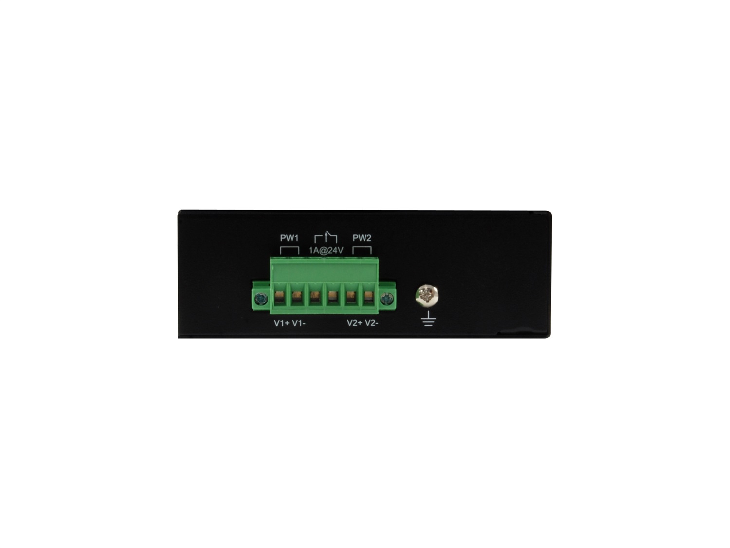 LevelOne IFP-0801 Switch di rete Fast Ethernet (10/100) con Supporto Power over Ethernet (PoE), 8 Porte (4 Poe ), Full Duplex, Montabile a Parete, Nero