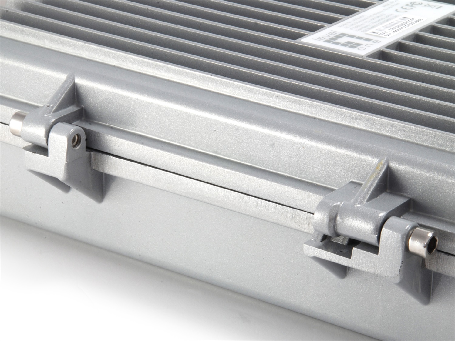 LevelOne WAB-8011 Punto di Accesso WLAN Dual Band 802.11ac/n Fino a 1200 Mbit/s Grigio con Supporto Power over Ethernet (PoE)