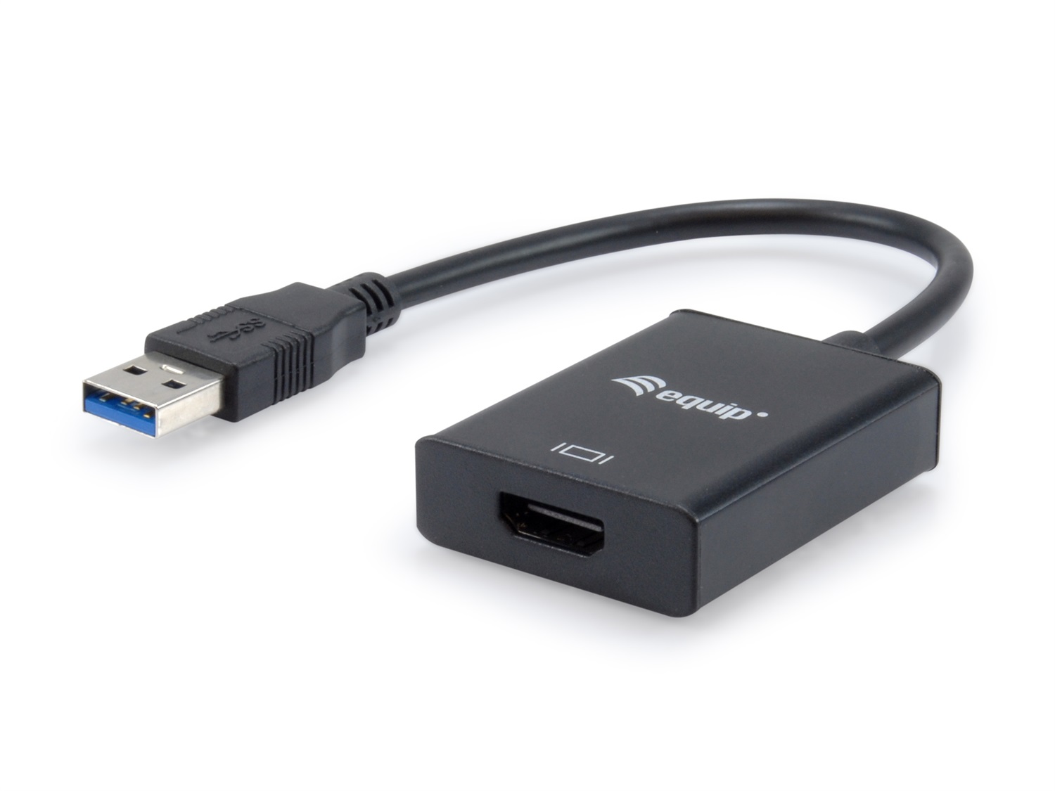 Equip 133385 Adattatore Grafico USB 3.0 a HDMI - Risoluzione 1920 x 1080 Pixel, Supporto Video fino a 1080p