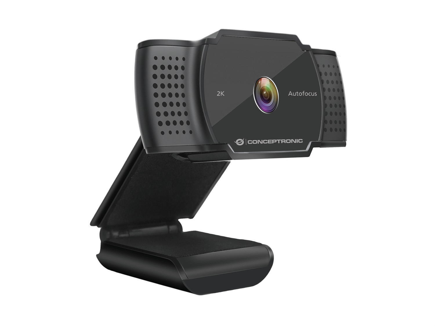 Conceptronic AMDIS02B Webcam 5 MP Autofocus 2592 x 1944 Pixel USB 2.0 con Microfono Integrato