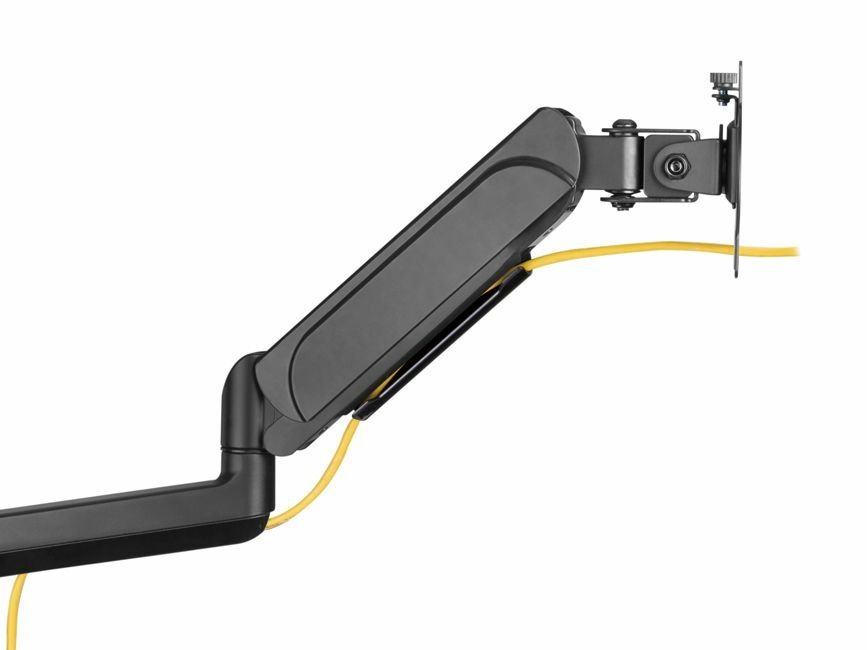 Equip 650133 Supporto da Tavolo per Monitor 17-32'' Nero - Capacità 18 kg, Montaggio a Morsa, VESA 100x100