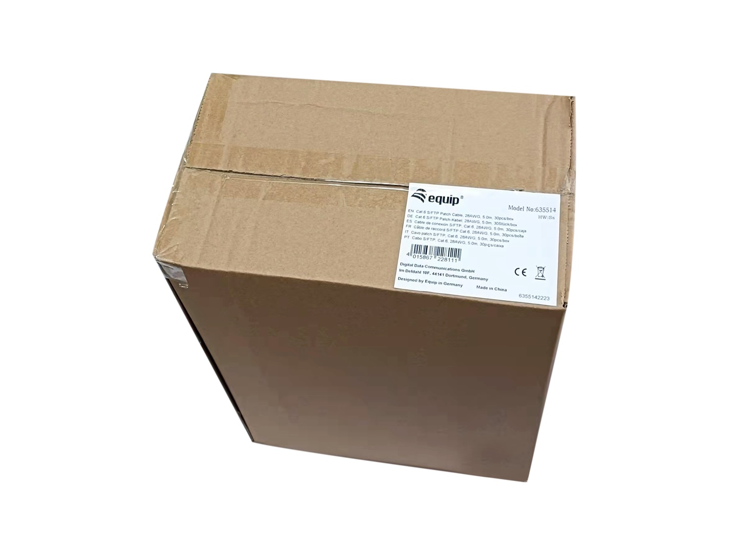 Equip Cavo di rete Bianco 5 m Cat6 S/FTP (S-STP)