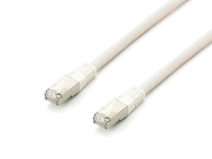Equip Cavo di Rete Cat6a S/FTP 10 m Bianco con 2xRJ45 - Confezione da 5 Pezzi