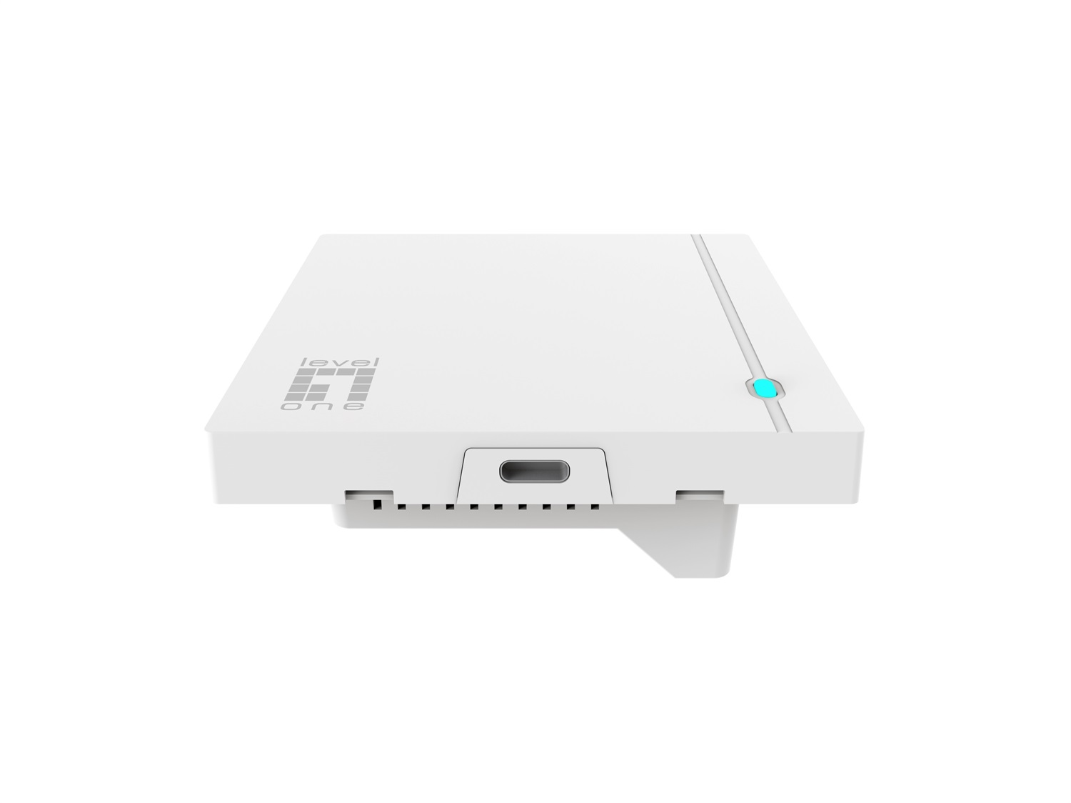 LevelOne WAP-8231 AX1800 Dual Band Wi-Fi 6 In-Wall PoE Wireless Access Point - 1800 Mbit/s, Supporto USB Tipo-C