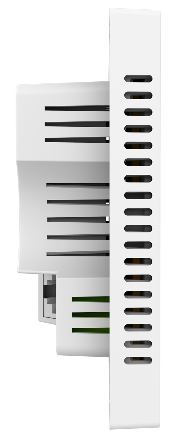 LevelOne WAP-8231 AX1800 Dual Band Wi-Fi 6 In-Wall PoE Wireless Access Point - 1800 Mbit/s, Supporto USB Tipo-C