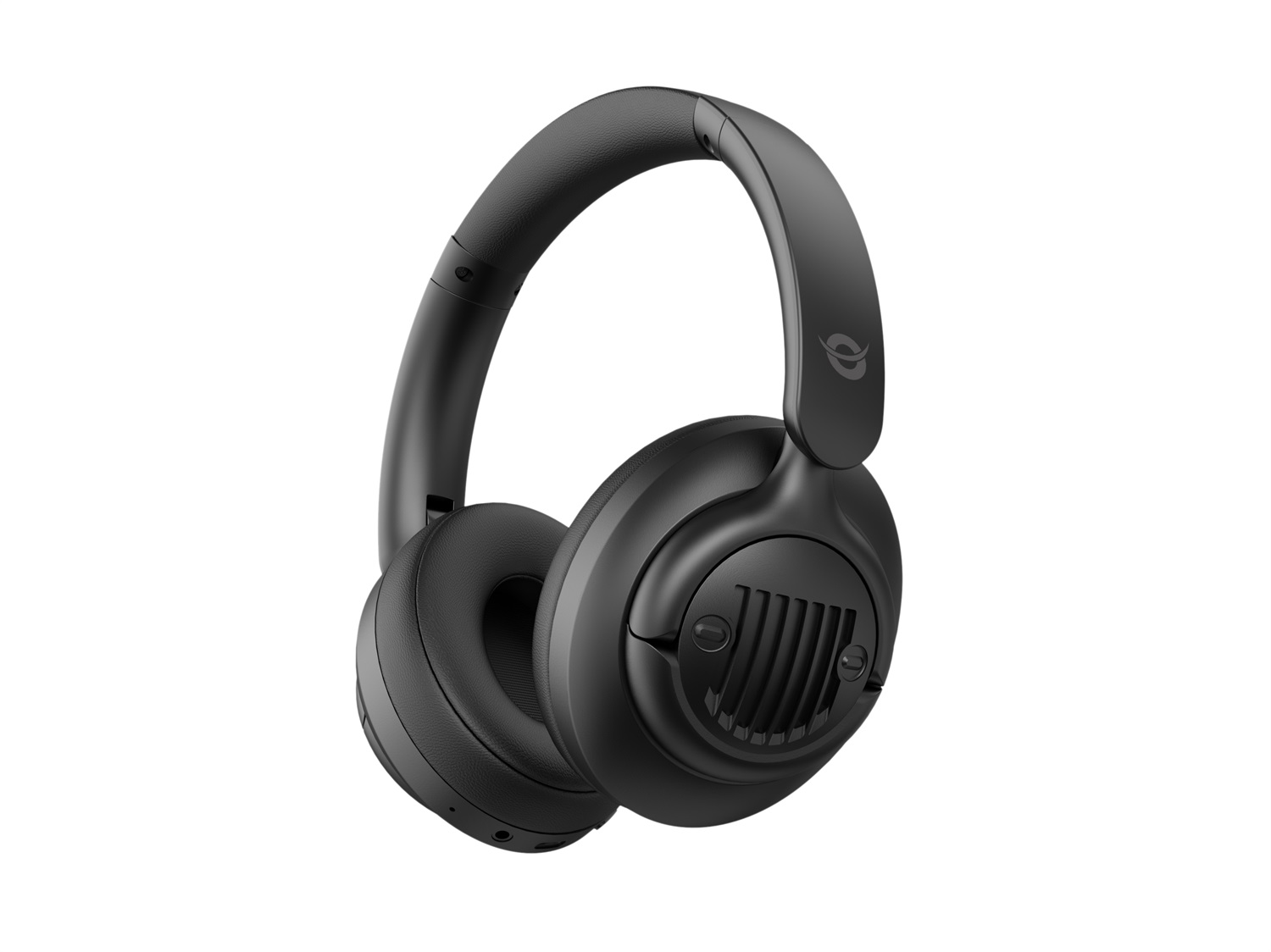 Conceptronic ALVAH02B Cuffie a Padiglione Bluetooth e Cavo con Microfono, Musica e Chiamate, 20-20000 Hz, Nero