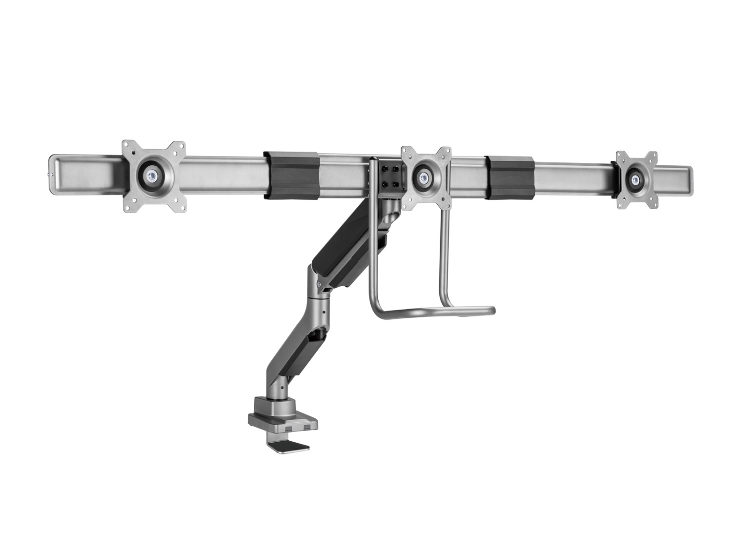 Equip 650162 Supporto da Tavolo Triplo per Monitor 17-27